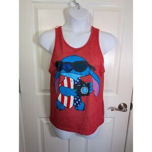 Disney Stitch Patriotic Tourist Tank in size small